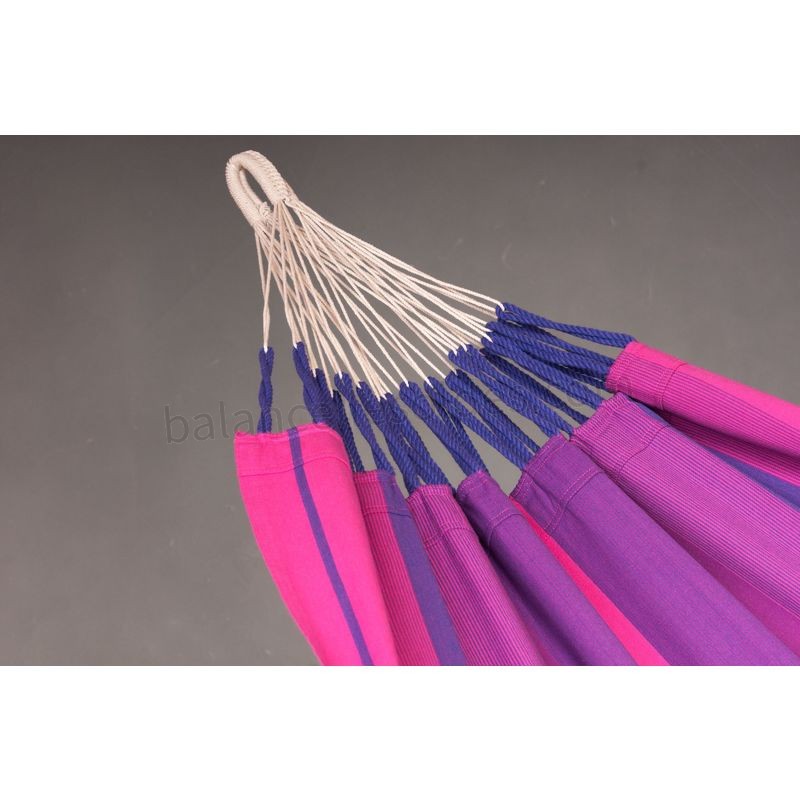 Pas cher Orquídea Purple - Hamac classique simple en coton - Magenta / rose - -1