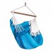 Pas cher Orquídea Lagoon - Chaise-hamac basic en coton - Bleu / turquoise