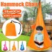 Pas cher 60 kg Portable enfants enfant hamac chaise suspendus balançoire siège maison extérieur intérieur jardin voyage rose rose - 0